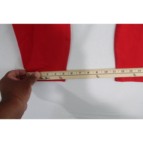 PowerHold By Fabletics Women Red Leggings Pants Yoga Waist Size 30 - Picture 3 of 9